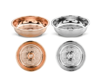 Copper Turkish Bath Bowl