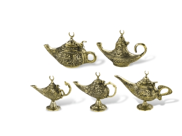 The Models Of Alaaddin's Magical Brass Lamps