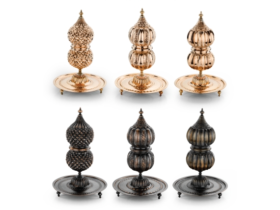 Elegant Bakır Buhurdanlık