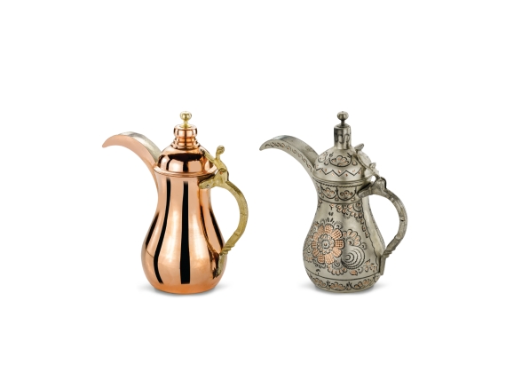 Elegant Copper Sherbet Carafe