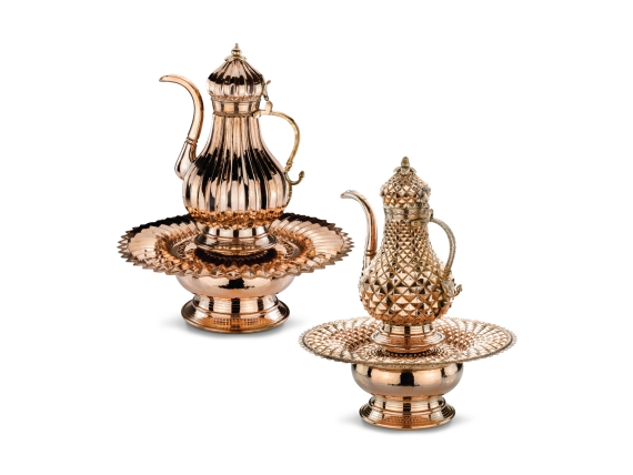 Elegant Copper Ablution Set